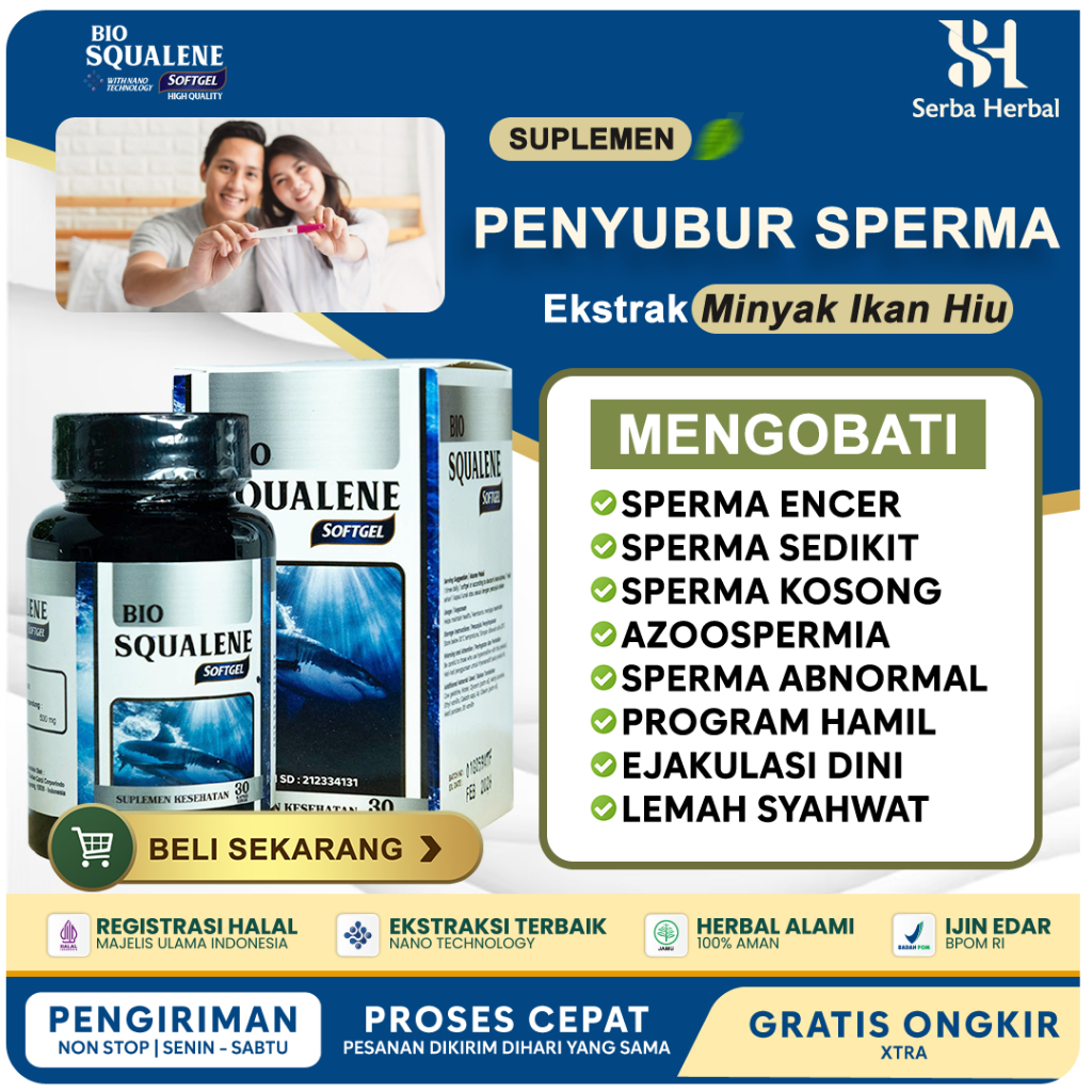 Obat Sperma Encer Buat Program Hamil Vitamin Penyubur Sperma Pria Pengental Sperma Pria Istri Cepat 