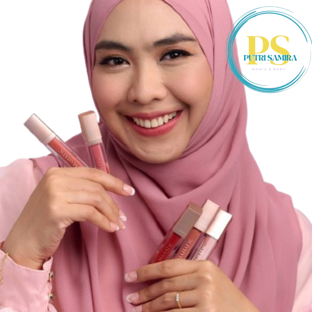 Mahatic Lip Matte paket Ombre 2 in 1 Lipstik By Oki Setiana Dewi sahabat khadeejah