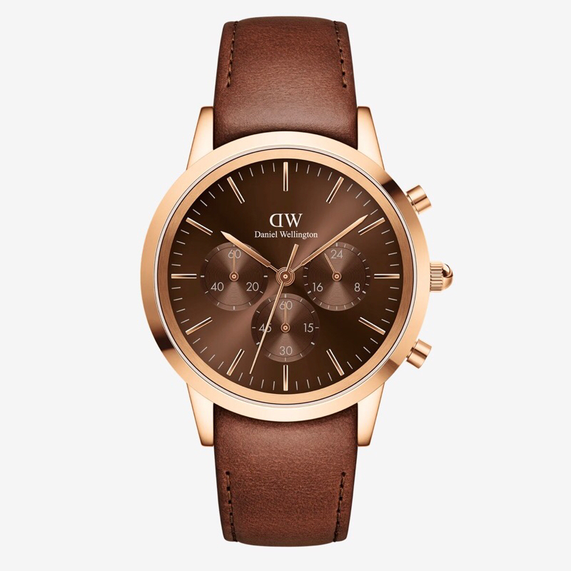 [100% ORIGINAL] Jam Tangan Danielwllngton Original Iconic Chronograph Series l Jam Tangan Dw Origina