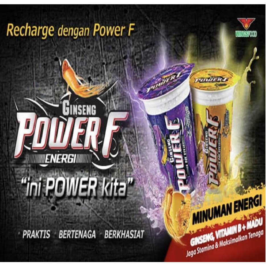 

Ginseng Power F Minuman - Gelas 180ml