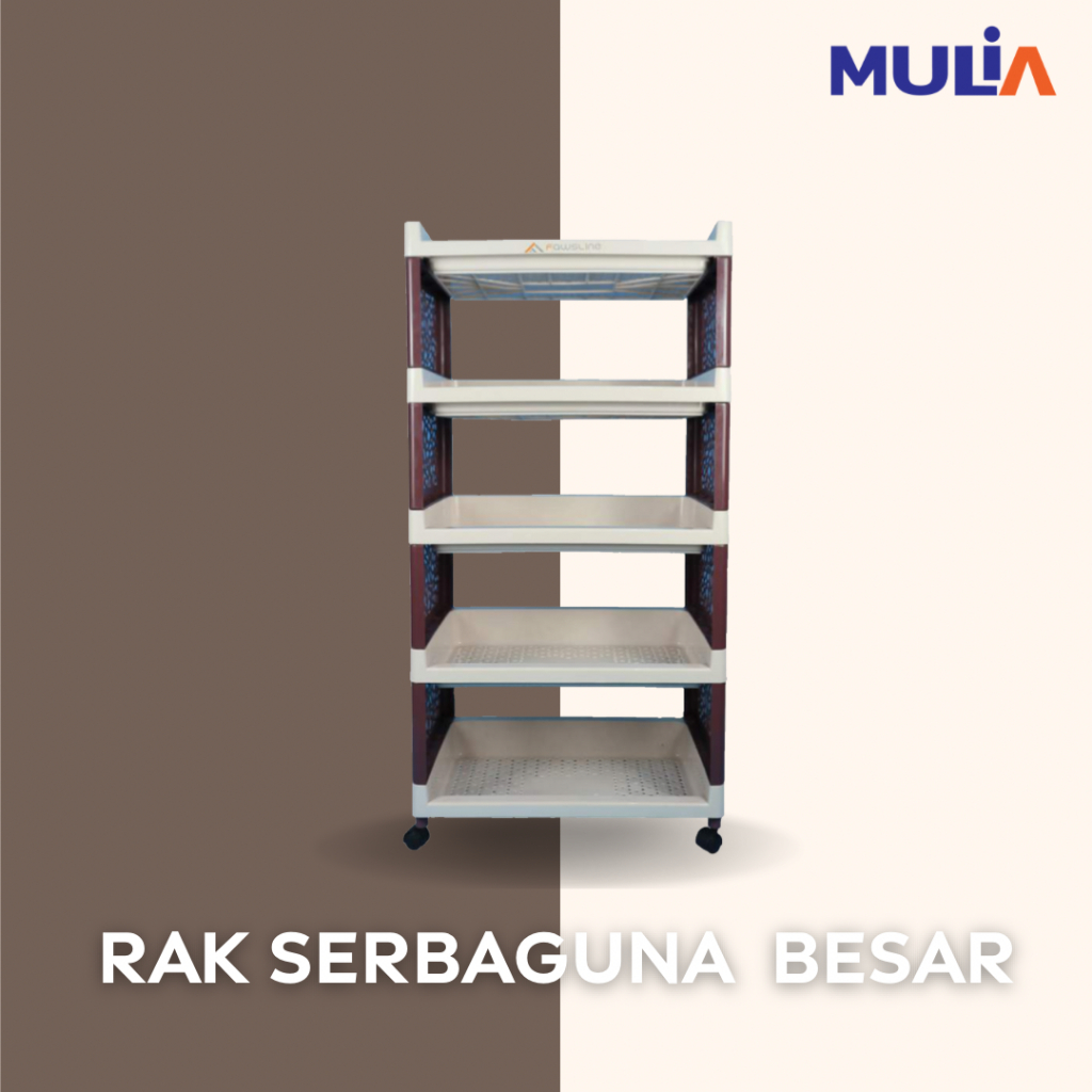 Rak Susun Serbaguna  Besar 5 4 Dan 3 Tingkat Fawsline