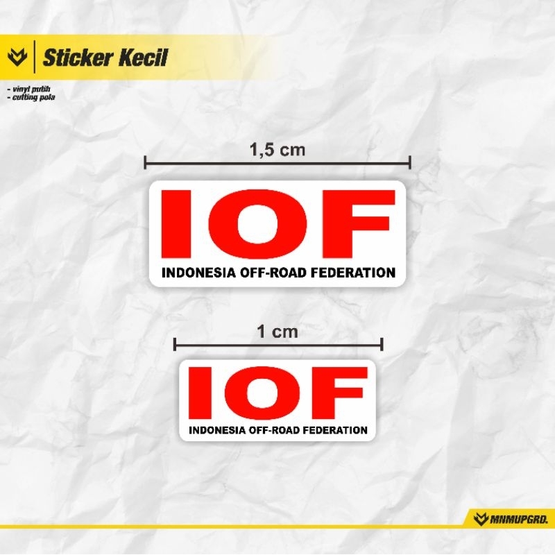 Sticker RC IOF