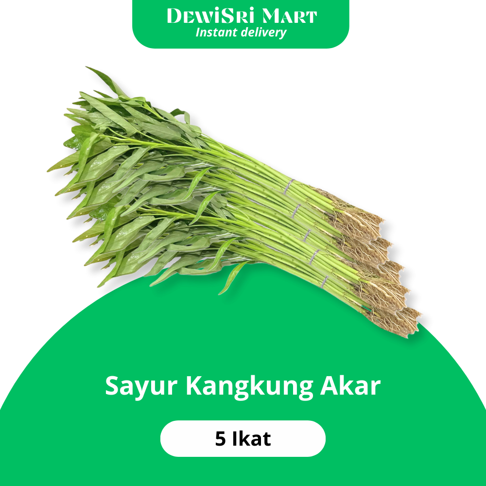 

Sayur Kangkung Akar 5 Ikat - Dewi Sri Mart