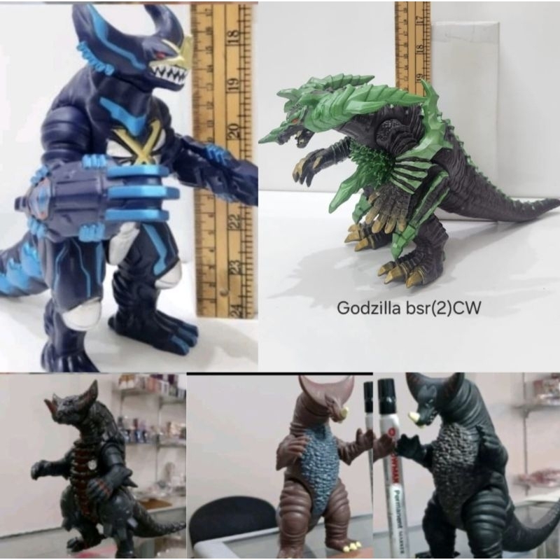 action figure monster gomora / mecha gomora kaiju monster