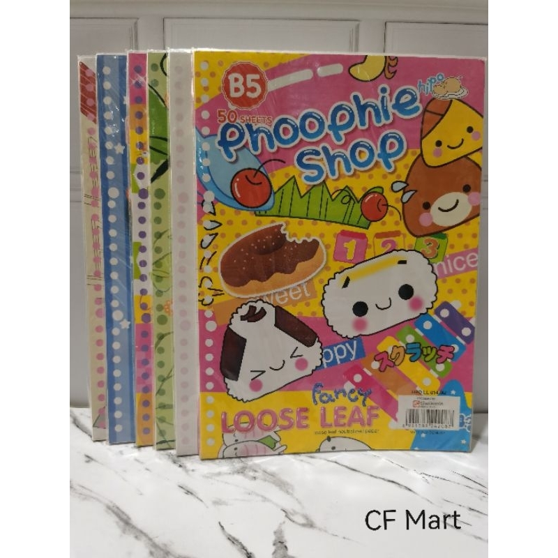 

Kertas binder karakter lucu B5 | loose leaf