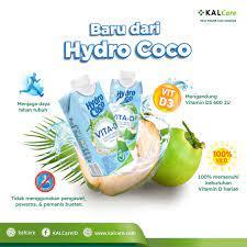 

Hydro Coco Air Kelapa Vita D 330 Ml