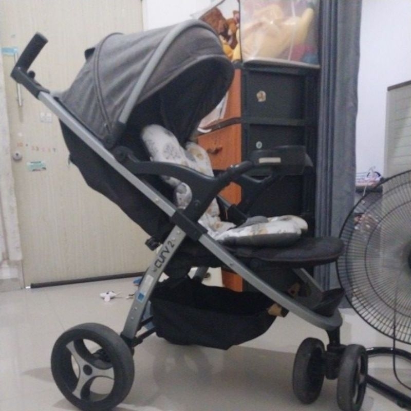 PRELOVED (Babyelle Curv 2, Stroller, Kereta Bayi)
