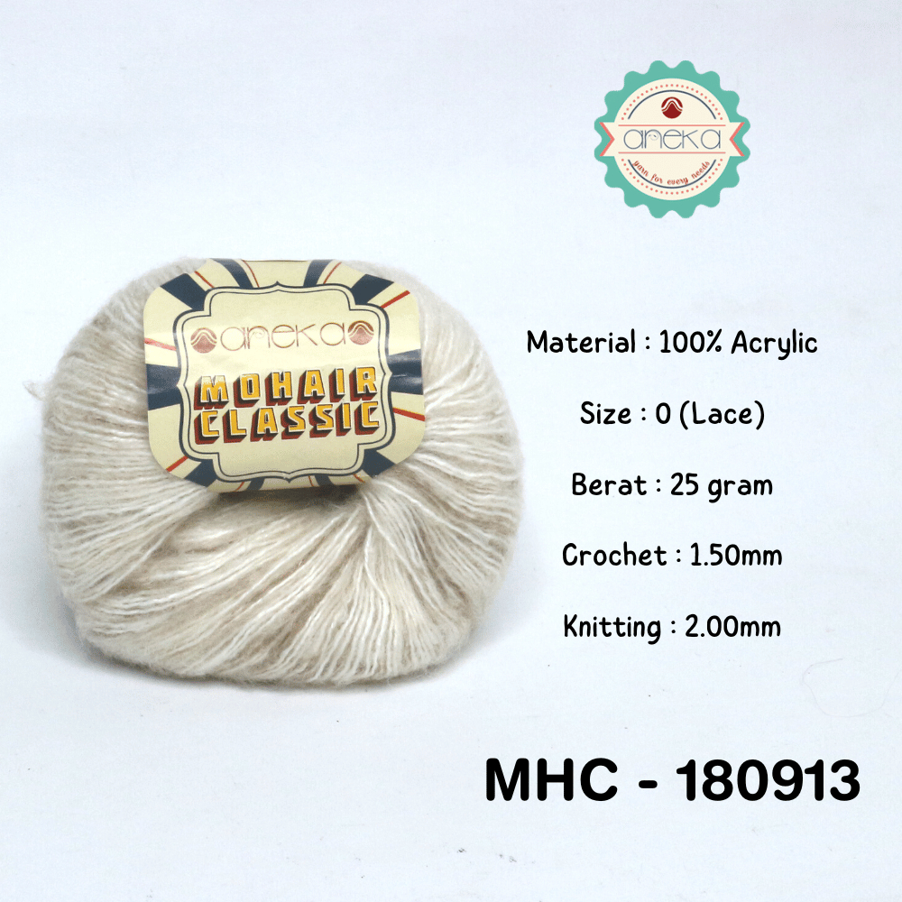 ANEKA - Benang Rajut Mohair Classic / Benang Anggora - 180913