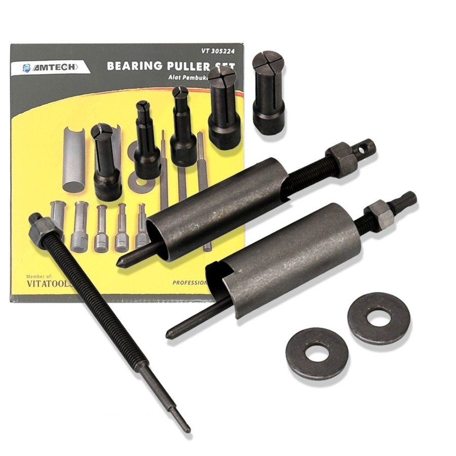 Treker Bearing Puller Set 5 pcs AMTECH - Treker Lepas Pembuka Bearing Laher Tutup CVT