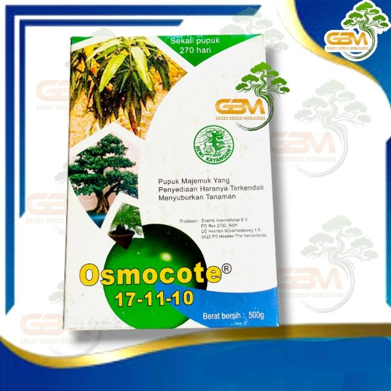 GBM  pupuk osmocote Dekastar 17-11-10 500gr