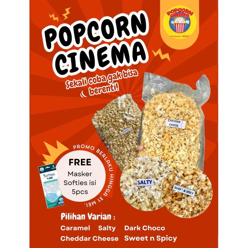 

POPCORN BIOSKOP ORI - 500gr