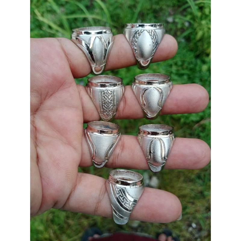 Grosir Ring Cincin Emban Alpaka Tanem Doff (samblas) kodian