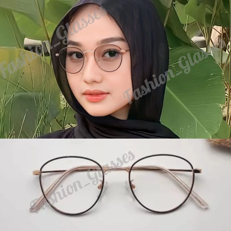kacamata ( muka kecil) 2733 || kacamata bluecromic kacamata anti radiasi