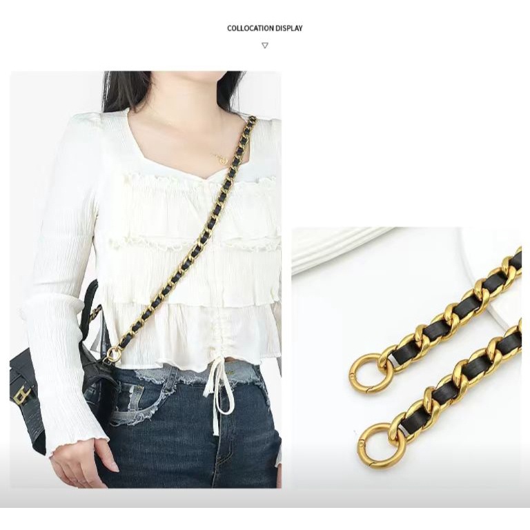 KODE E73V Rantai sling bag wanita