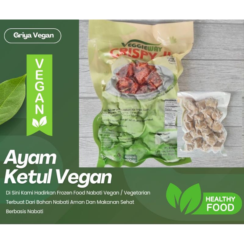 

Ayam Ketul Vegan 500 Gram