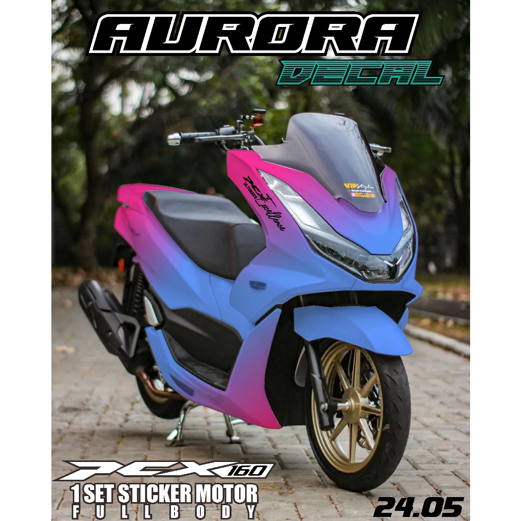 COD DECAL STICKER PCX 160 FULL BODY PCX TERBARU WARNA PUTIH MERAH HITAM PCX MODIFIKASI PCX INDONESIA