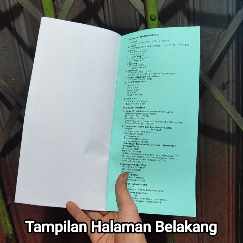 

H7Y 10 Pcs Buku Absen Siswa ( 4 Pilihan Warna )