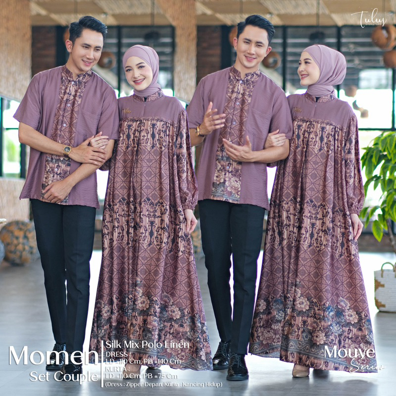 Couple gamis Momen by Tulus Signature