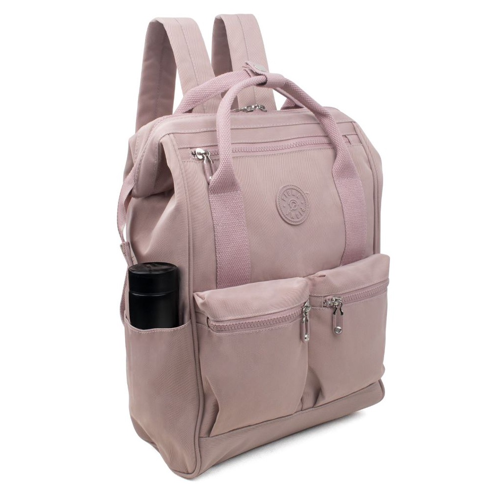 KODE T95K OPIOBAGS TAS RANSEL WANITA  TAS RANSEL SEKOLAH  TRAVELLING BAG  RANSEL LAPTOP PIOMA NYLON 