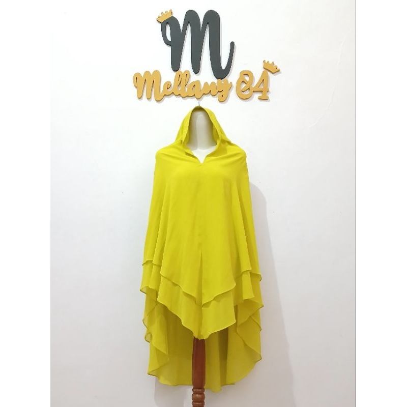 P❤️ HIJAB JUMBO CERUTY 2 LAYER/DOUBLE LAYER PREMIUM BERPED & NON PED