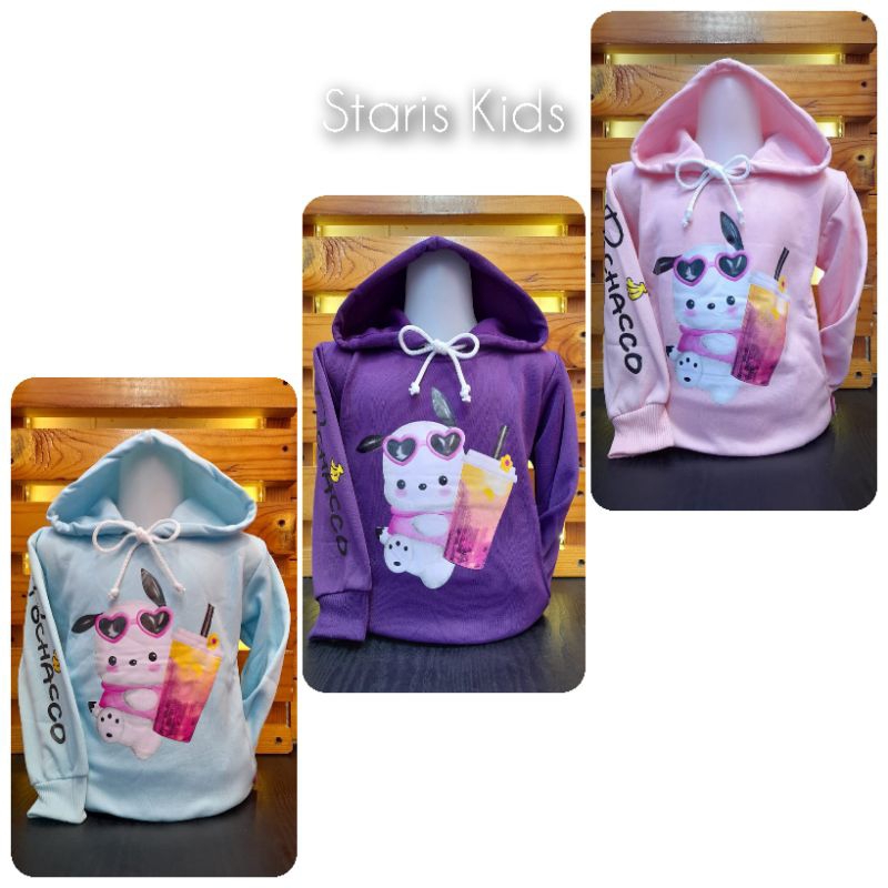 Sweater Anak Perempuan Pochacco/Kids Sweater/Sweater Anak Perempuan/Sweater Anak Perempuan Tebal/Swe