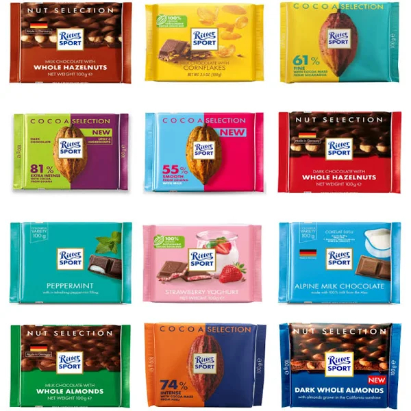 

Ritter Sport All Varian