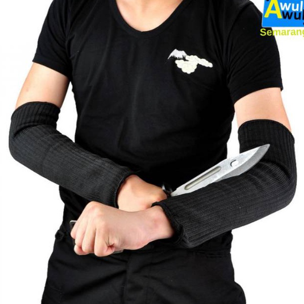 KODE B5D 2pcs Sarung Pelindung Lengan Anti Sobek Kebal Bacok Anti Begal