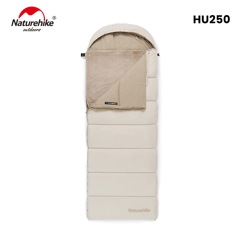 Sleeping Bag Naturehike HU250 CNK2300SD021 Kantong Tidur Cotton Camping Hiking Sliping Bag Gunung Sl