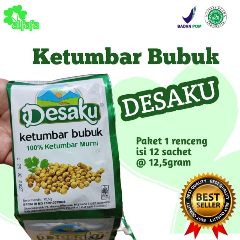 

Ketumbar bubuk Desaku renceng