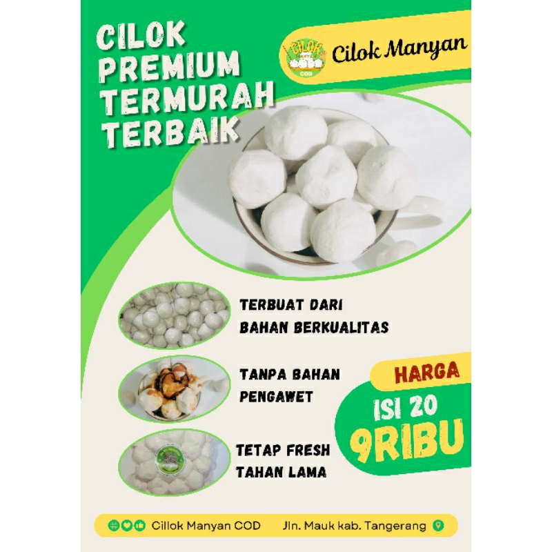 

Cilok siap saji Ukuran Sedang isi gajhi&bawanggoreng| Cilok Enak | Cilok berkualitas | Cilok mentah | cilok Murah | Cilok instan | Cilok gurih | Cilok Sehat | Cilok original | Cilok Premium | Cilok Murah | Cilok sapi | Cilok isi gajhi | Cilok isi abon