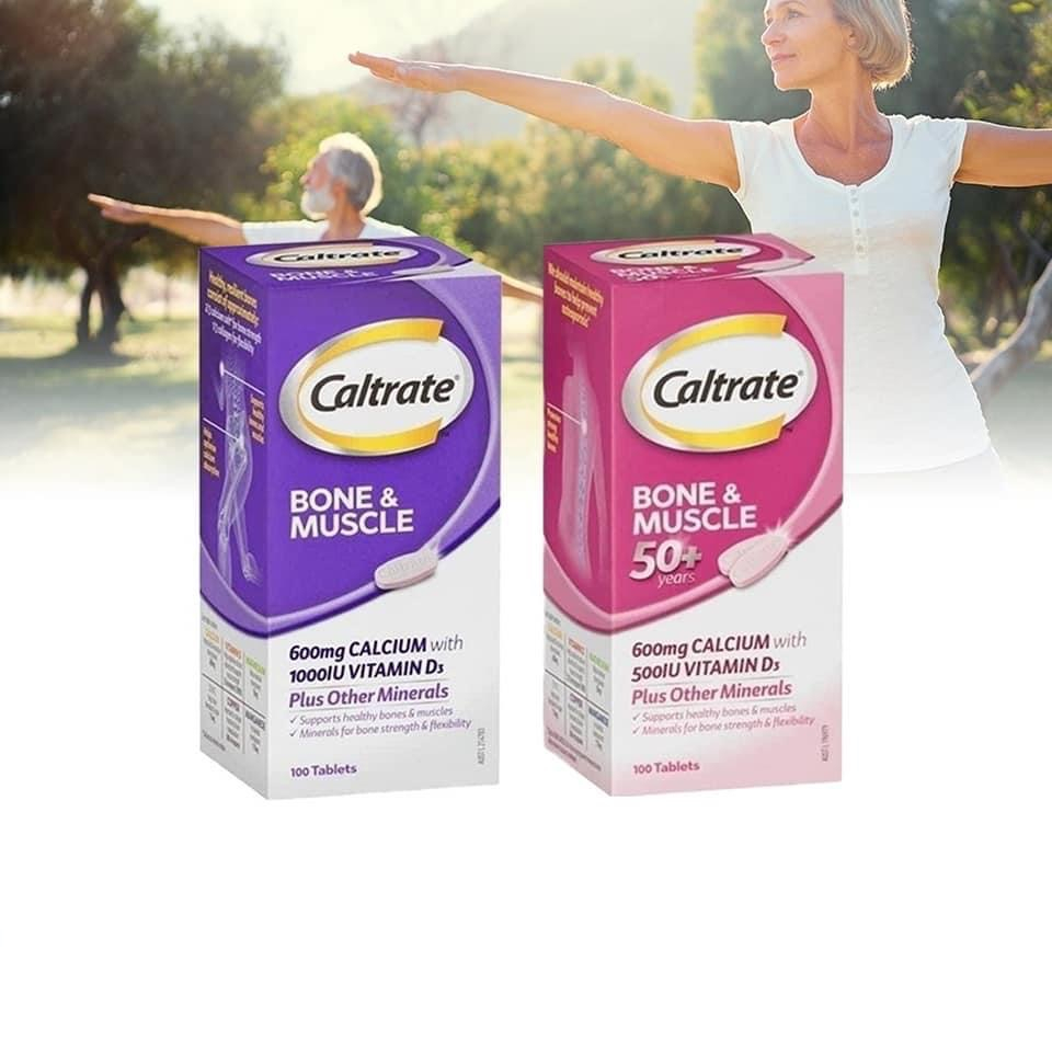 Caltrate Bone & Muscle Health Vit D & Calcium 100 Tablet