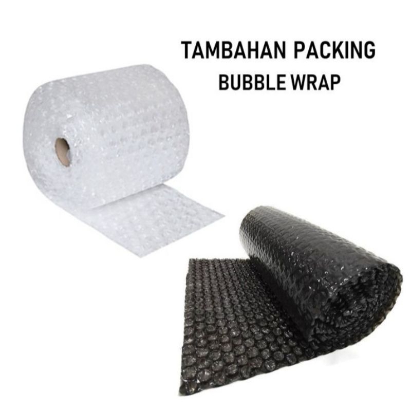 

Tambahan packing (bubble wrap)