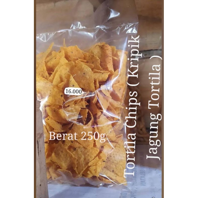 

Keripik Tortilla jagung 250gr