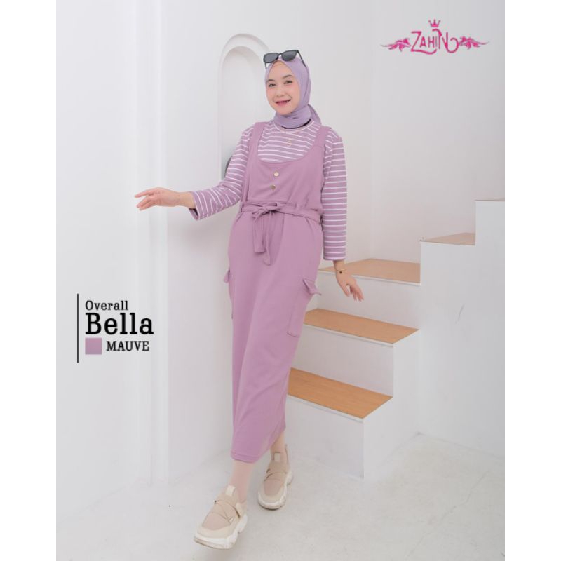 BELLA OVERALL by ZAHIN / GAMIS ZAHIN COLLECTION / GAMIS BELLA / GAMIS OVERALL / BAJU WANITA OVERALL 