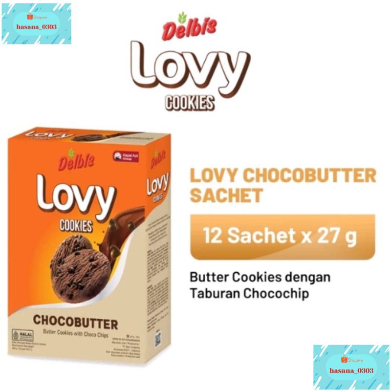 

Lovy Cookies Chocobutter isi 12SACHET @27gram