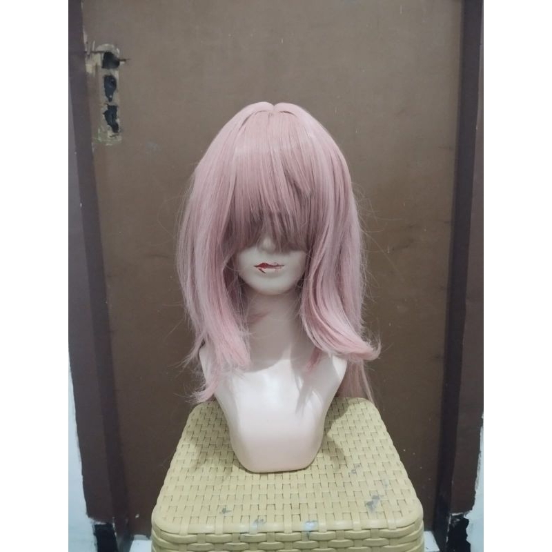 WIG BASE SMOKE PINK