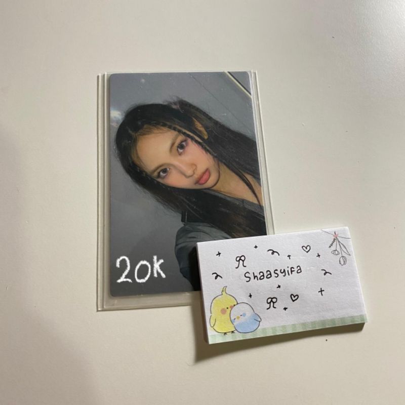 photocard hyein newjeans line friends official