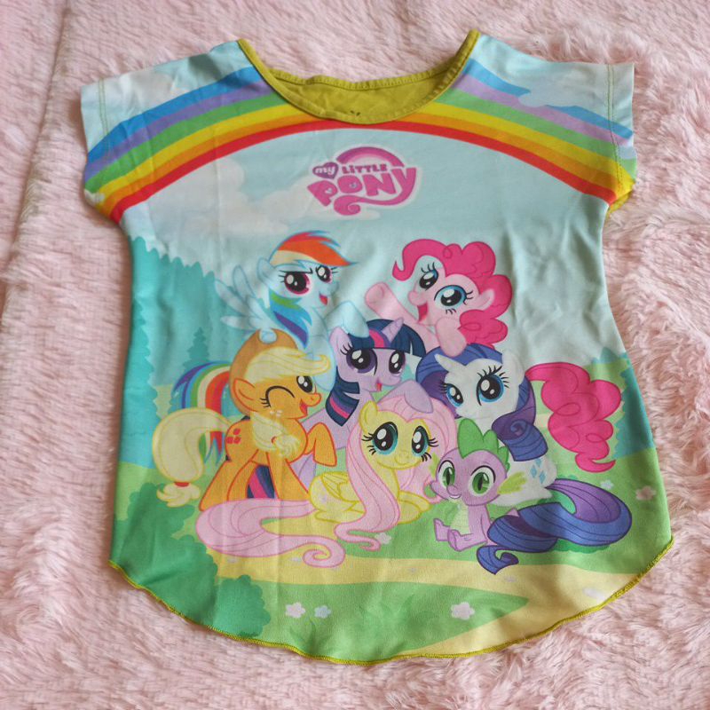 prelived coco ice little pony, frozen usia 4 tahun