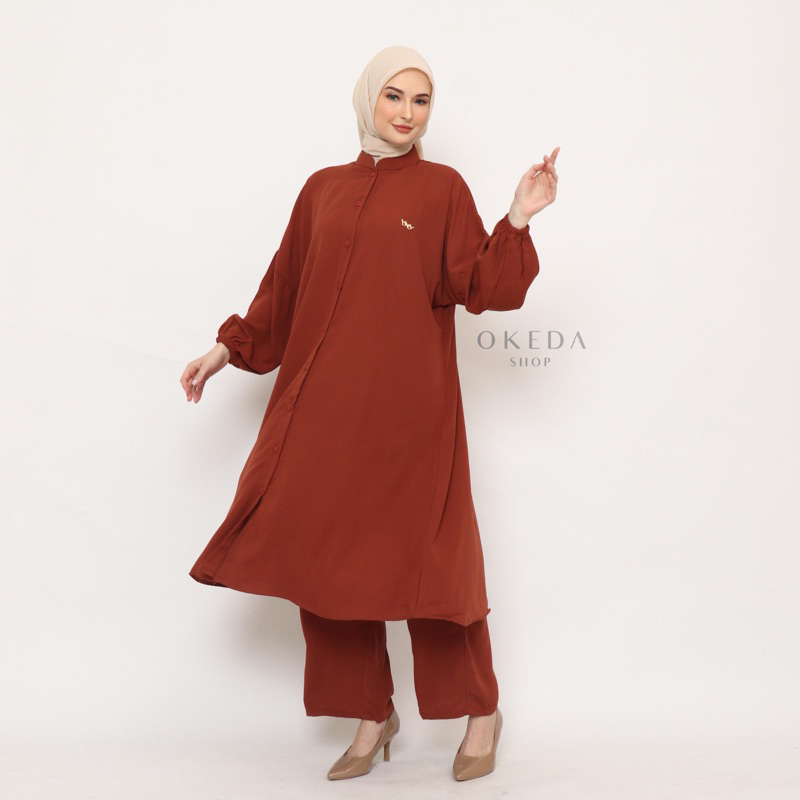 Okeda Shop Hamidah Set Celana