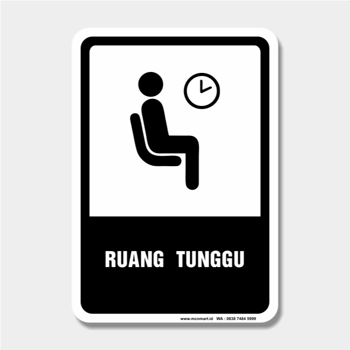 

Safety Sign Rambu K3 Sarana Umum - Ruang Tunggu