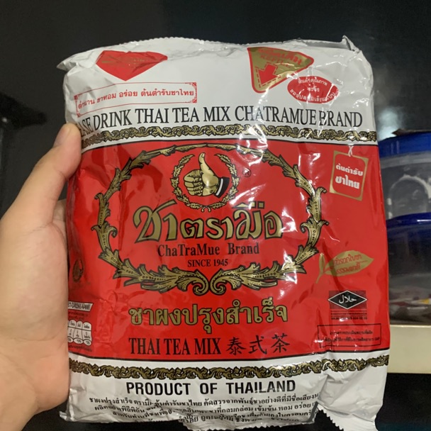 

Segera belanja Thai Tea Cha tra mue thaitea mix cha tramue chatramue 4gr 4 gram