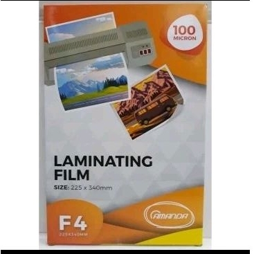 

(PAK) Plastik Laminating F4 Amanda 100 Micron A7