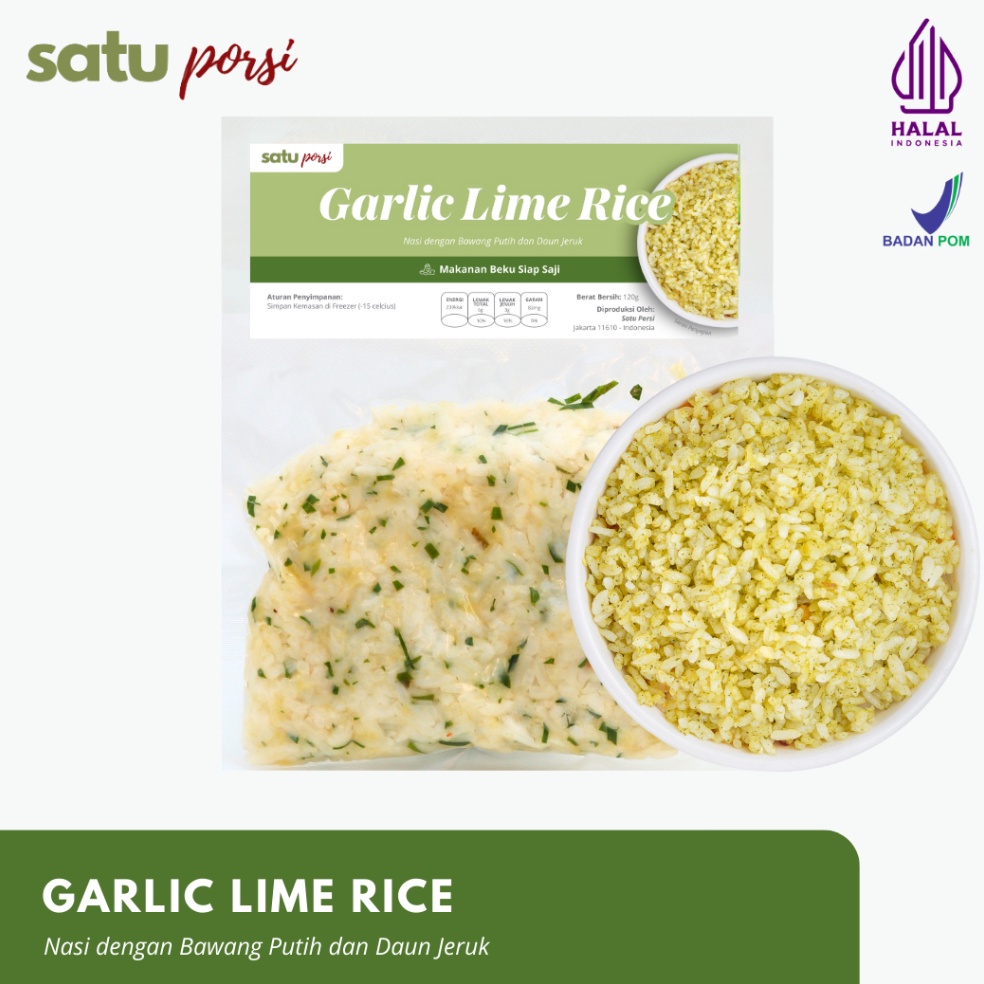 

Suplier1 Satu Porsi Garlic Lime Rice