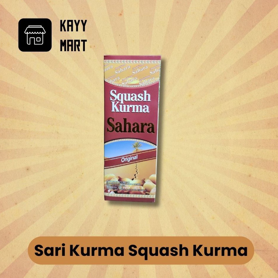 

Belanja Mantap Sari Kurma Original SARI KURMA SAHARA SQUASH KURMA SAHARA