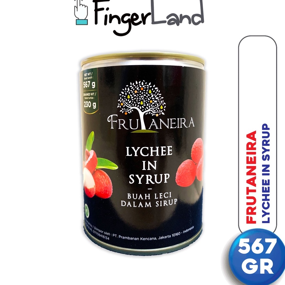 

Disc Xtra FRUTANEIRA Lychee in Syrup 567 gram Leci Kaleng