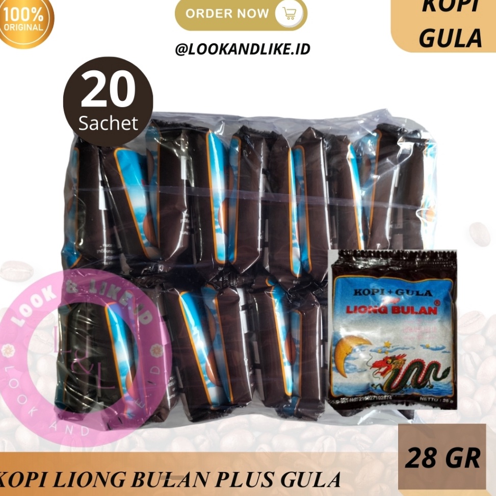 

Sikat Habis Kopi Gula Liong Bulan Kopi legend Khas Bogor Enak Murah dan Halal