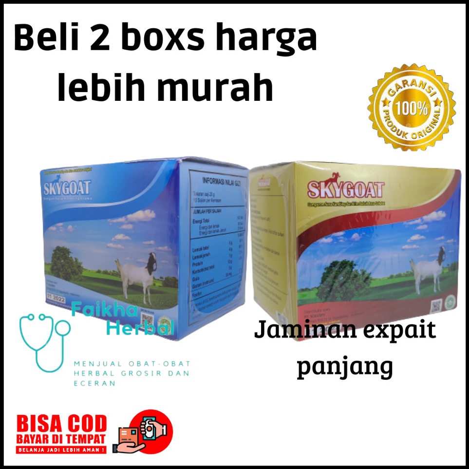 

Buruan Dapetin Skygoat Susu Kambing Full Cream Ettawa Sky Goat Susu Kambing Coklat Dan Vanilla Original