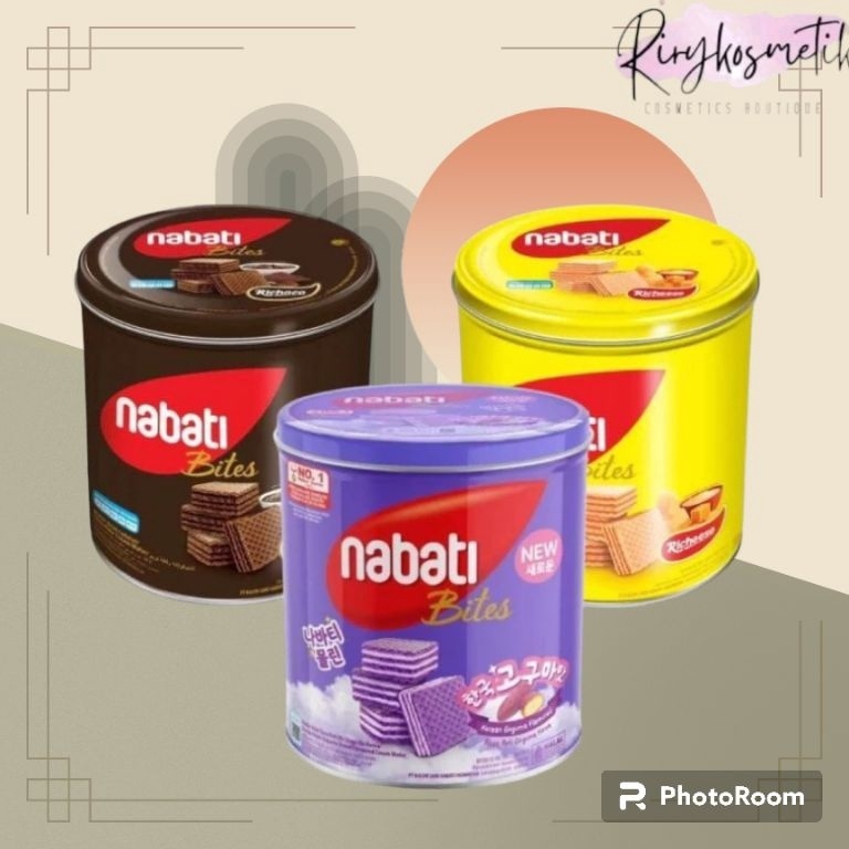 

Belanja kuat TERMURAHNABATI WAFER KALENG 287g