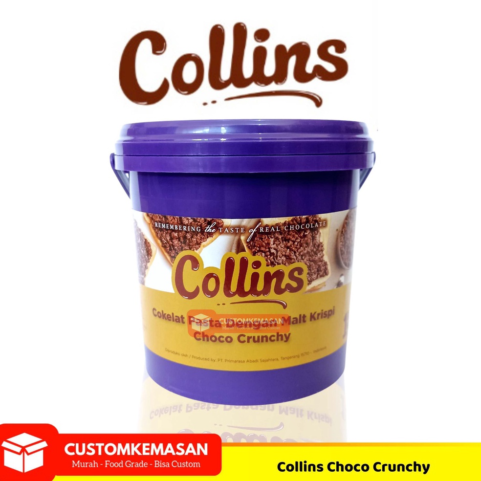 

Promo tajir Collins Choco Crunchy 1 kg Selai Roti Toping Donat Collins Selai Donat Collins Selai Donat