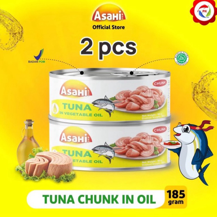 

Booming Tuna Chunk In Oil 185Gr 2pcs